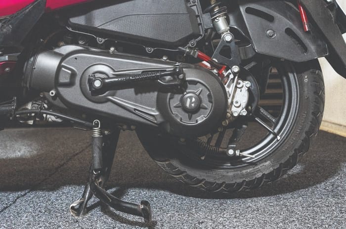 Hero Destini 125 engine